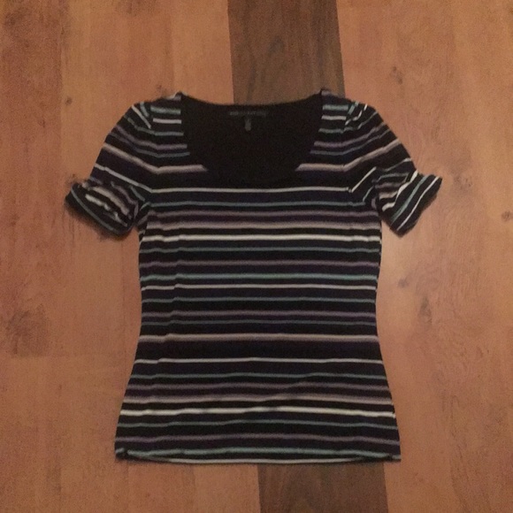 White House Black Market scoop neck tee - Picture 1 of 3